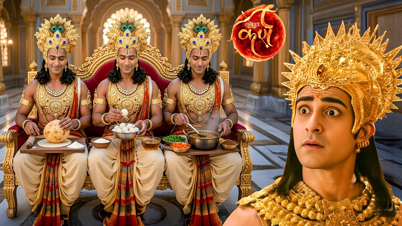 वासुदेव की अद्भुत लीला देख कर्ण रह गया स्तब्ध | || Suryaputra Karn ||