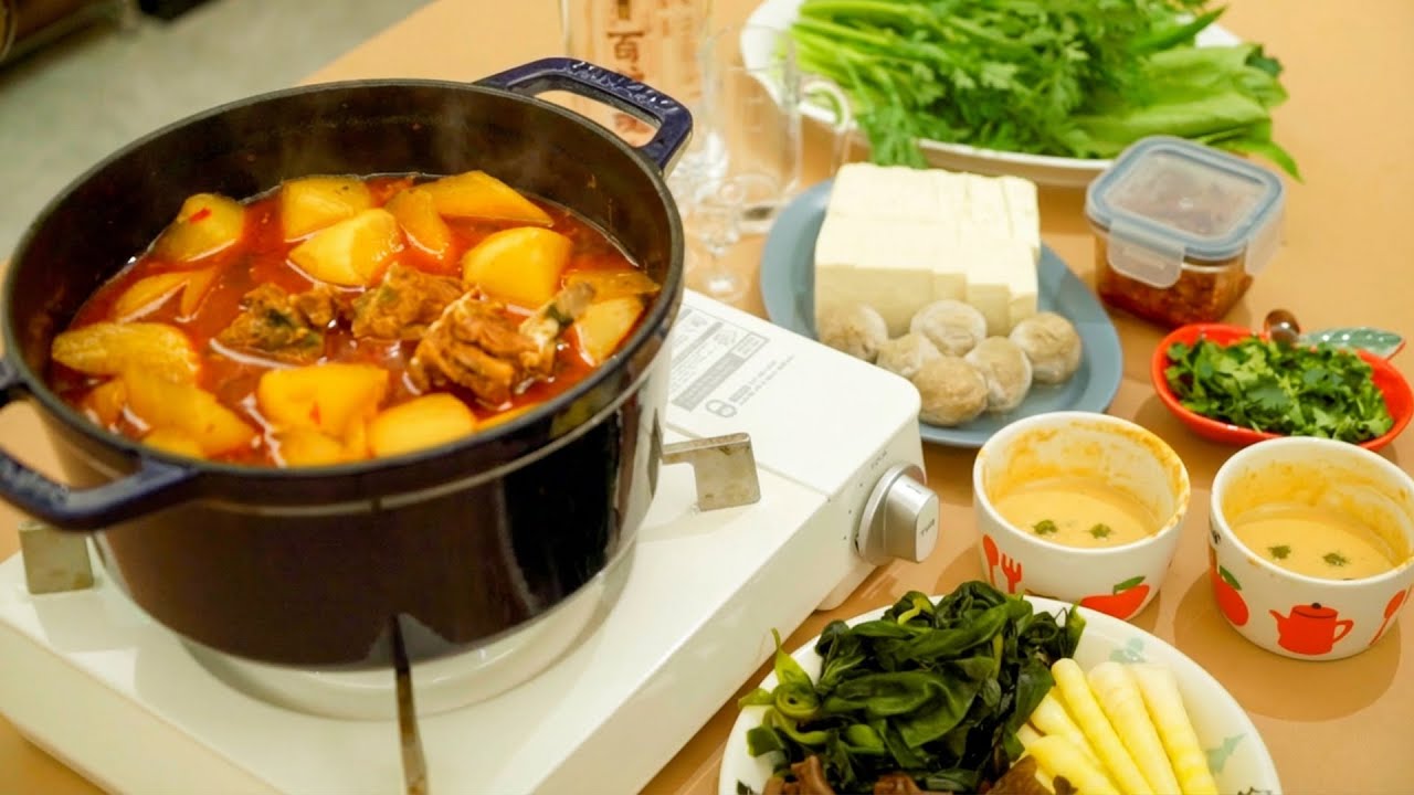 冬日必吃家庭晚餐|羊蝎子火锅