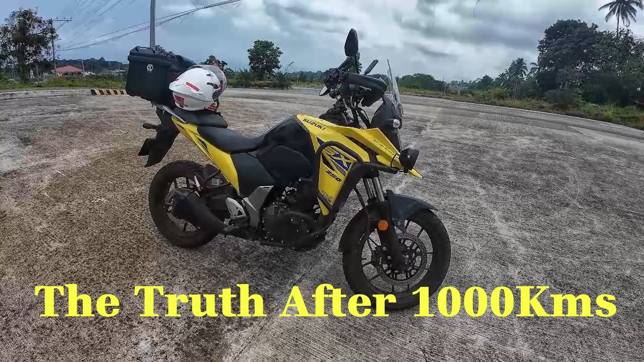 Обновление за 1000 км! Suzuki V-Strom 250SX — всё ещё впечатлены? 🇵🇭