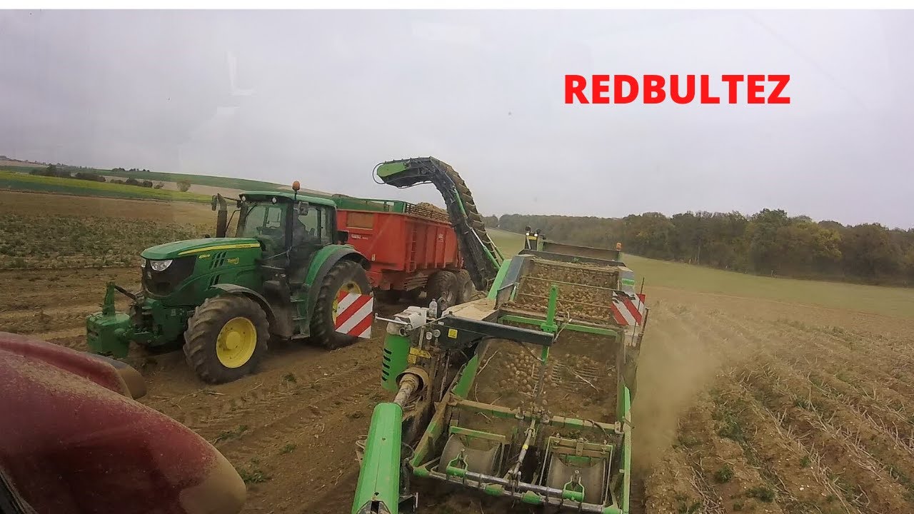 Arrachage de pomme de terre 2018 / Puma 145 / AVR Esprit [GoPro]