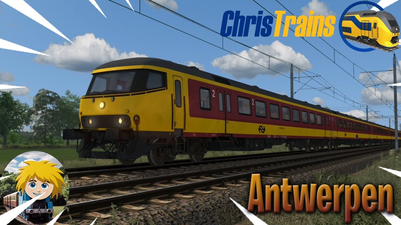 Intercity 2433 Amsterdam-Brussel Zuid/Midi (ICR Bs)!! - Train Sim Classic