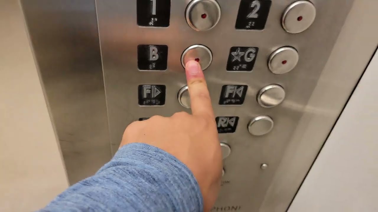 Small Modded 1960s Dover Traction Elevator @ UW Bagley Hall, Seattle WA