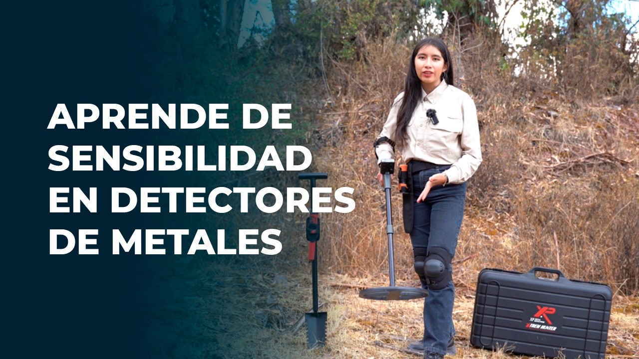La sensibilidad en detectores de metales