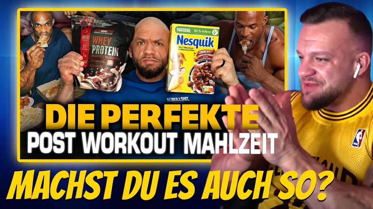 Mein Trainingscoach spricht Tacheles über Post-Workout Wahsinn! William Niewiara Live Reaktion