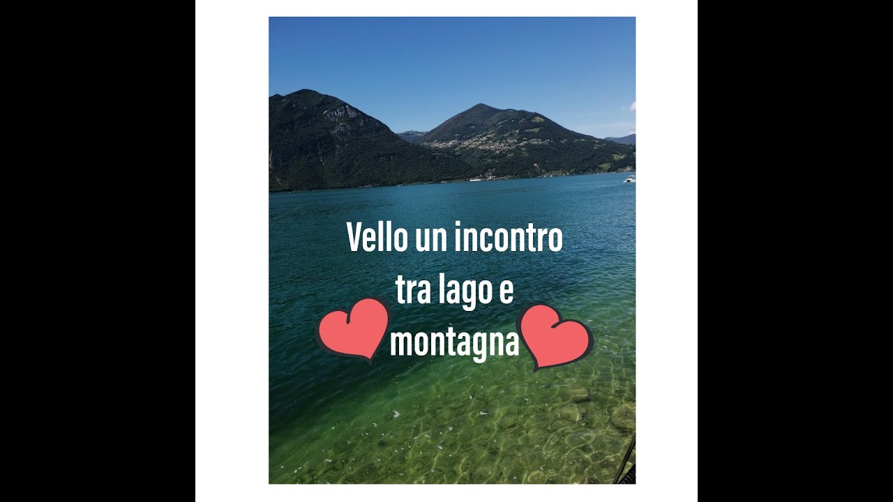 Lo splendore del lago d' iseo *vello*
