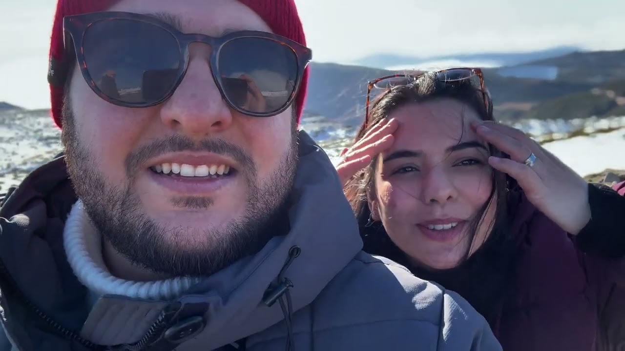 Fui Ver Neve na Serra da Estrela em Portugal 🇵🇹 