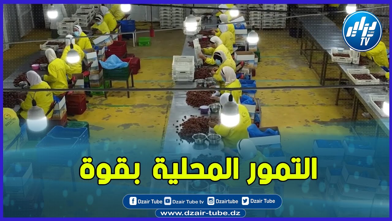 تعرف على مؤسسة  بيودات biodattes   لإنتاج التمور التي كرمها رئيس الجمهورية بالوسام الشرفي للتصدير