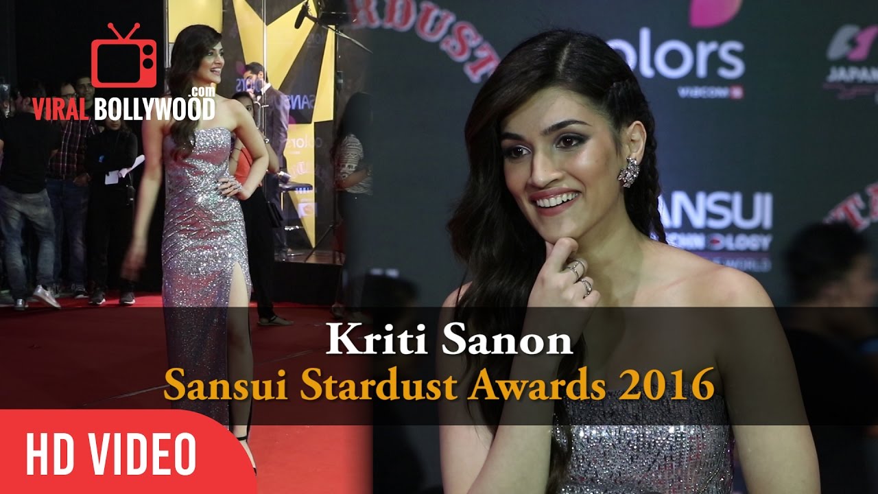 (FULL VIDEO) Kriti Sanon at Sansui Stardust Awards 2016