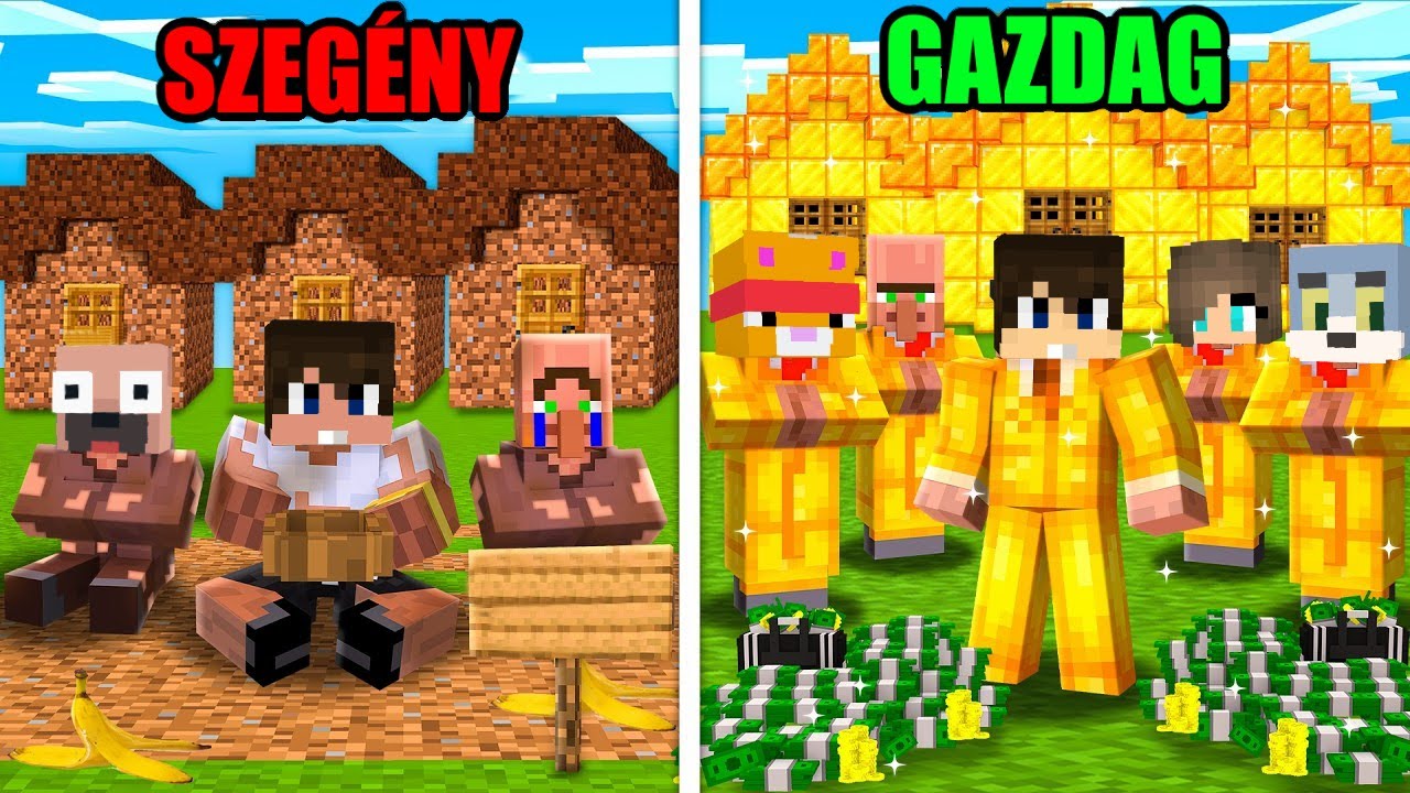 CSATLAKOZTAM A SZEG&Eacute;NY &Eacute;S GAZDAG CIVILIZ&Aacute;CI&Oacute;HOZ A MINECRAFTBAN!