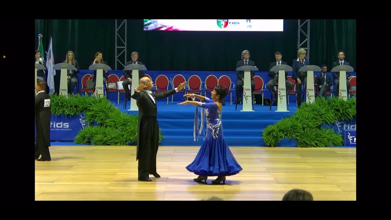 Campionato Italiano FIDS 2021| 70-74 anni AS danze standard | 1 turno Valzer Inglese.