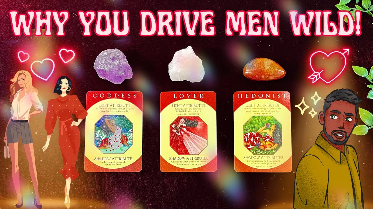 How Men VIEW YOU & Why You DRIVE Them WILD! 😍🔥 Pick A Card Tarot Reading 💋✨