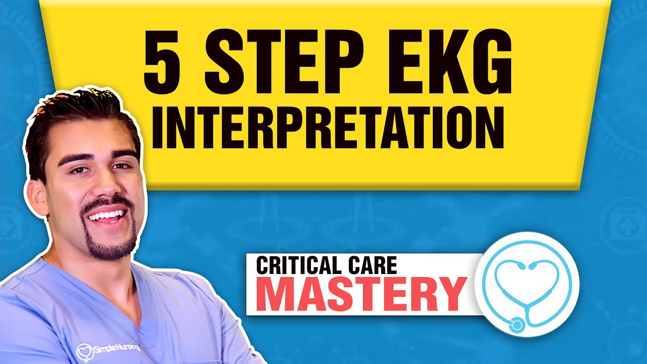 Łatwa interpretacja EKG: częstość, rytm, załamek P, PR, zesp&oacute;ł QRS (metoda 5 krok&oacute;w)