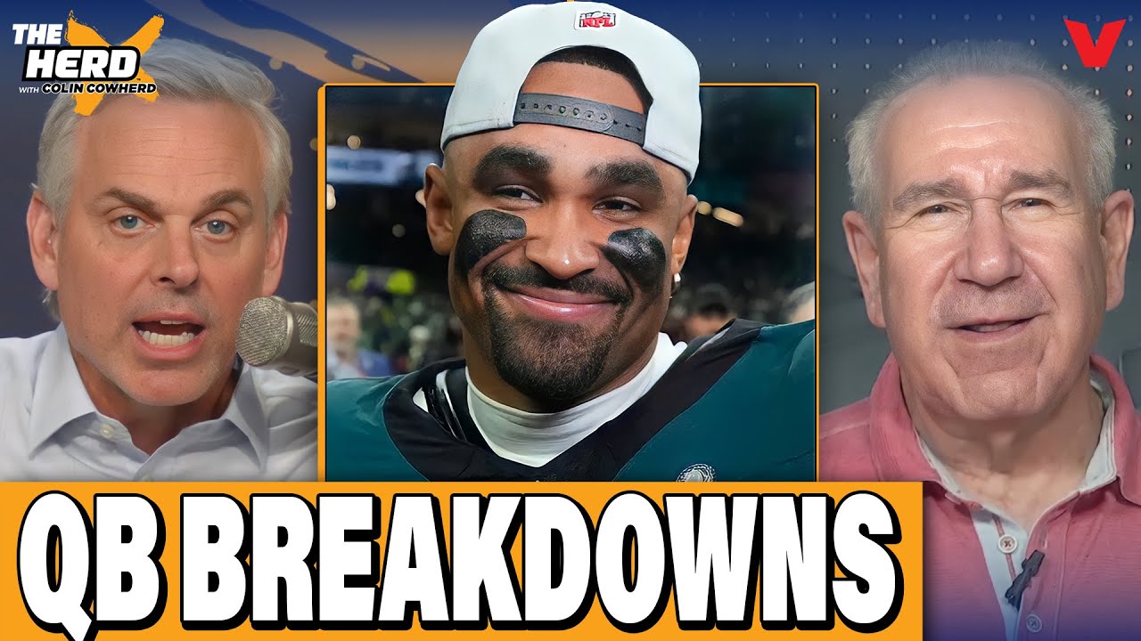 NFL QB Breakdowns: Caleb Williams, JJ McCarthy, Jalen Hurts, Shedeur | THE HERD w/ Colin Cowherd
