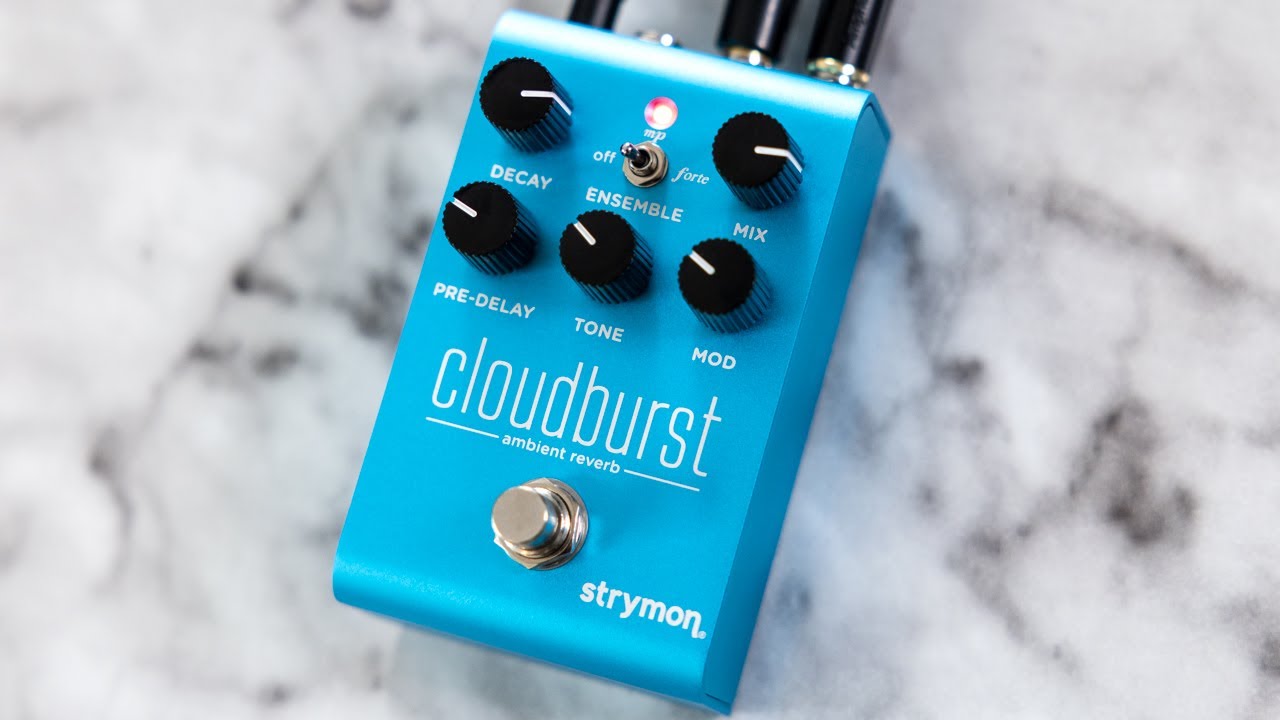 Strymon Cloudburst Ambient Reverb Effects Pedal | Demo and Overview with Hayley Briasco