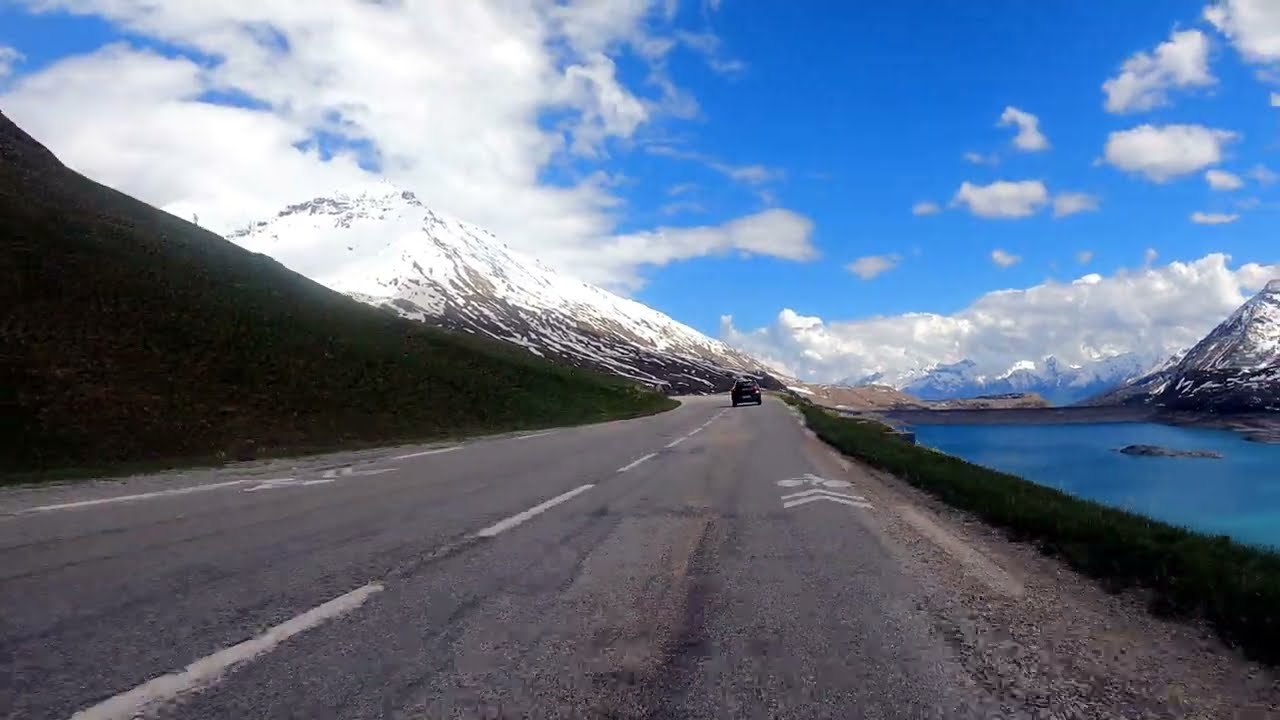 VLOG France Italie - Col du Mont-Cenis (mountain driving 4K)