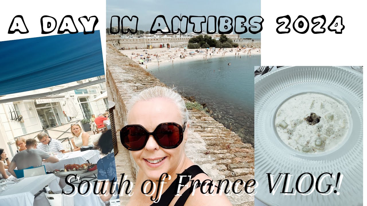 Antibes day trip from Nice & the best seafood restaurant Chez Mo South of France!