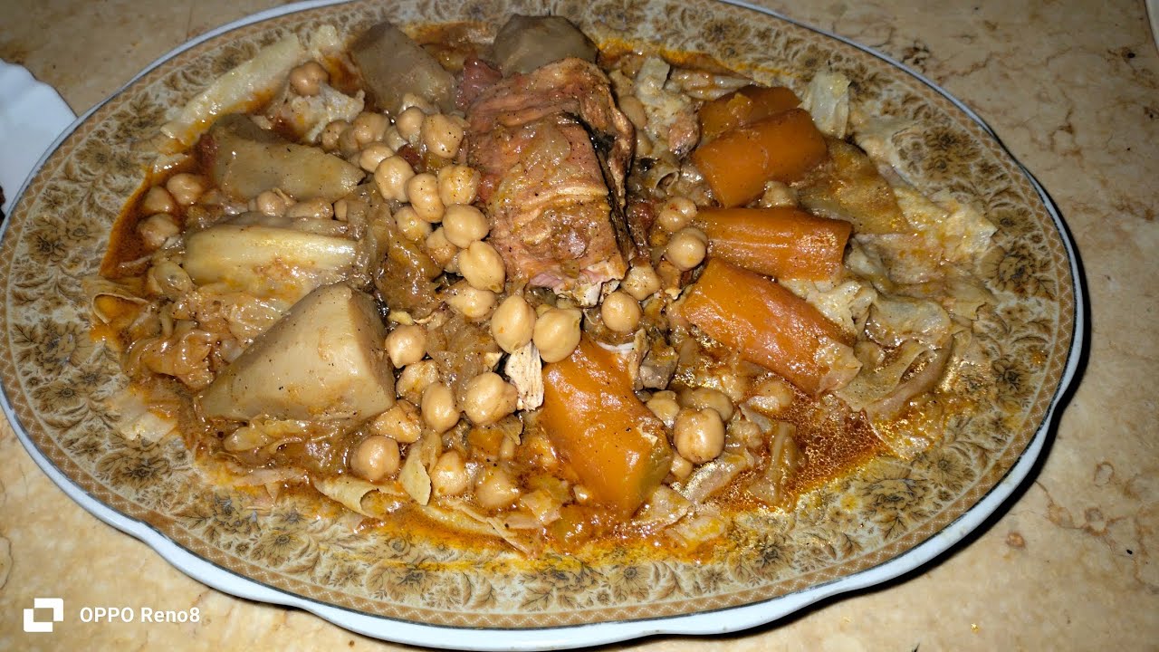 طبق الثريد او الرڨاڨ بمناسبة الناير