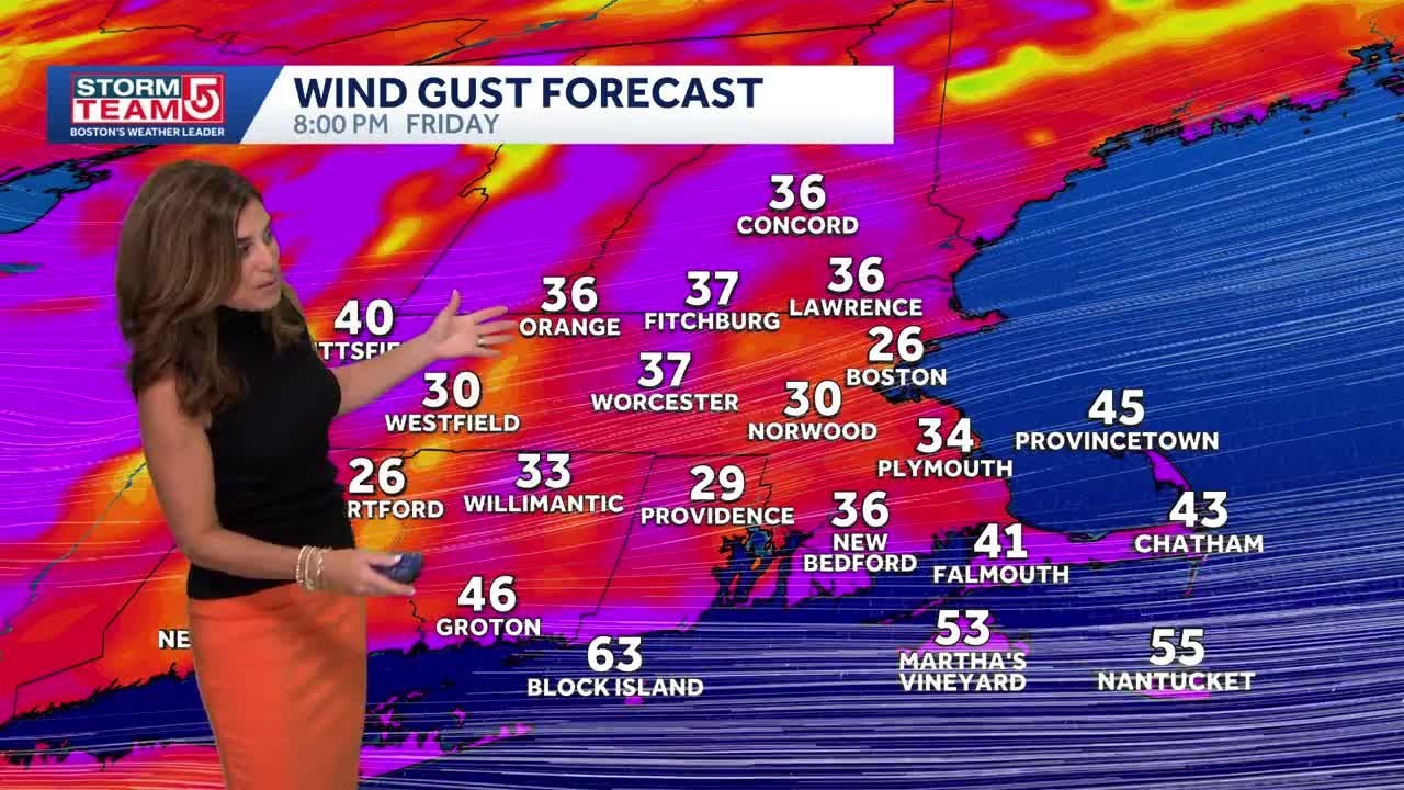 Video: Strong wind gusts for trick-or-treaters tonight