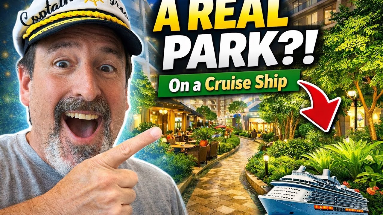 You Won’t Believe This Is On a Cruise Ship! 🌳 | Icon of the Seas Central Park