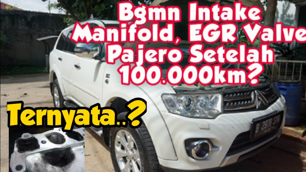 Bersihkan, Service, Cleaning, Bongkar Intake Manifold, Throttlebody, EGR Pajero Sport, Fortuner