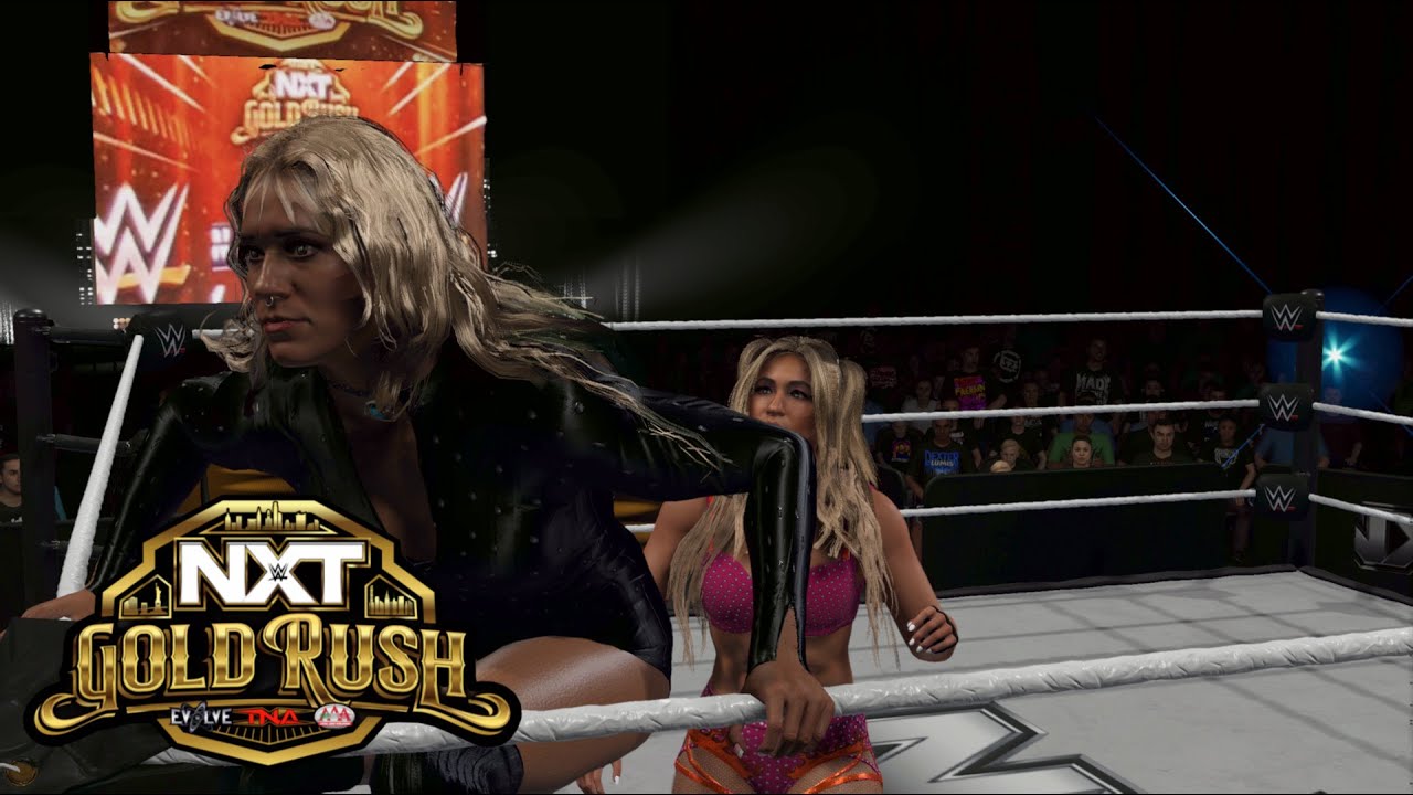 WWE2K25 NXT GOLD RUSH WEEK ONE - SOL RUCA VS LOLA VICE - NXT WOMEN’S CHAMPIONSHIP