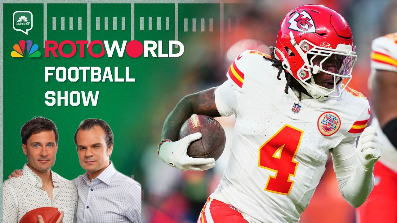 More Rashee Rice trouble + RotoPat&rsquo;s GM Rankings | Rotoworld Football Show (FULL)