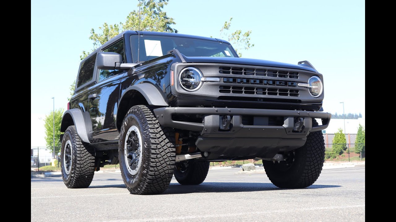 2022 Ford Bronco Sasquatch Package Walk Around and Info