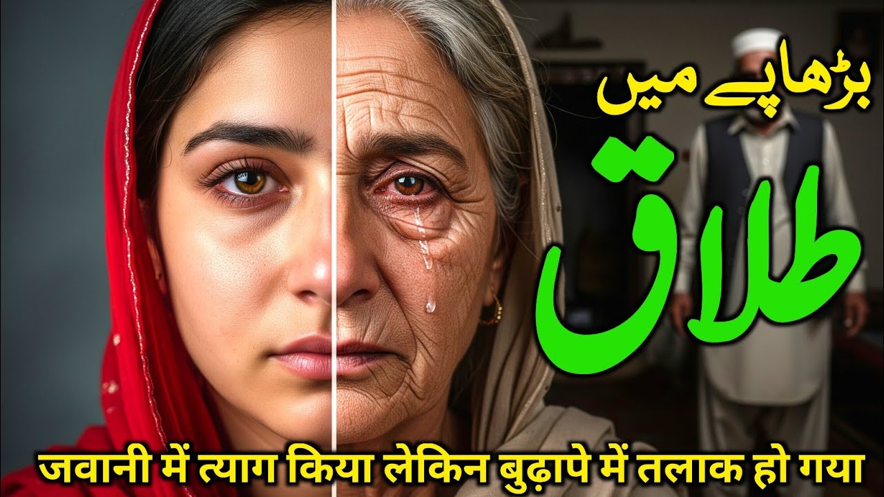 Burhapy Mein Talaq | बुढ़ापे में तलाक | Moral Stories in Hindi | Rao Qamar Rizwan