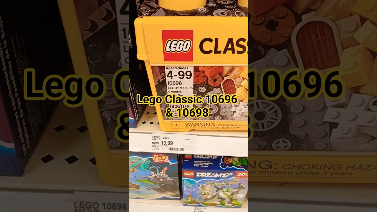 LEGO Classic 10696 & 10698 in Target! 🎯 More 500 Models MOCs from Lego Classic are on our Channel!