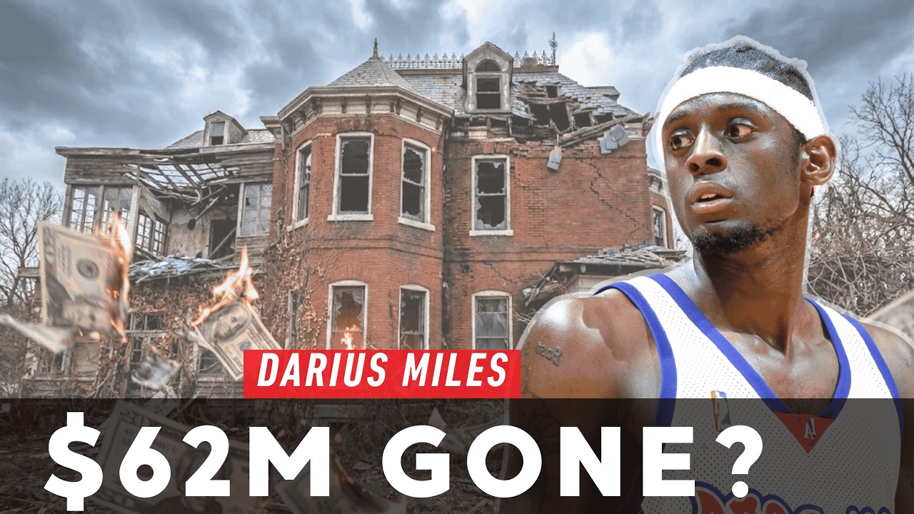 $62M Gone, Depression & Sold Jerseys For Rent – Darius Miles' Financial Breakdown | NBA Dark Money#8