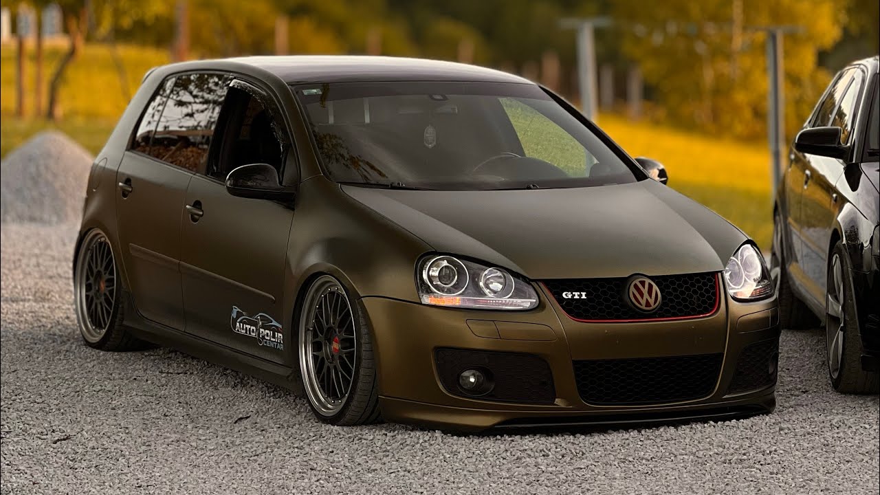 Golf 5 GTI ED30 - Hexis Golden Black Mat folija