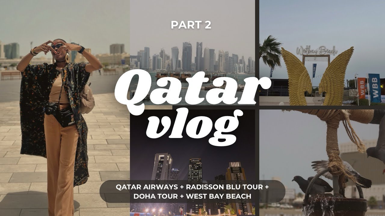 From Nigeria to Qatar 🇳🇬✈️🇶🇦 | Qatar Airways + Luxury Hotel Stay + 24 Hours in Doha