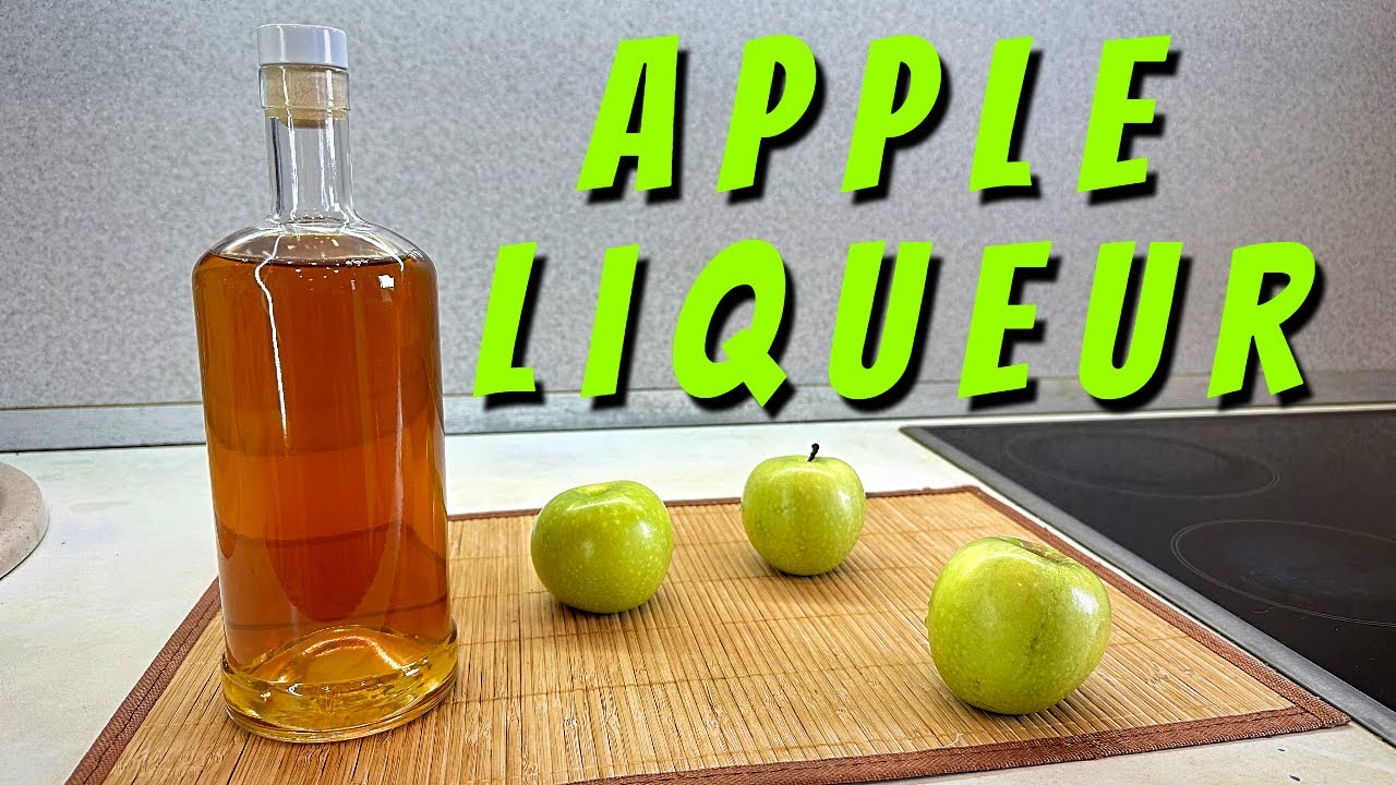 APPLE LIQUEUR recipe / Homemade spirits from vodka or moonshine