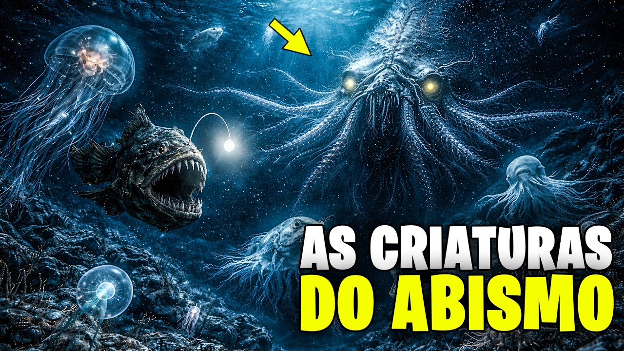 O Oceano Abissal: Quanto Mais Você Desce, Mais Estranha a Vida Fica