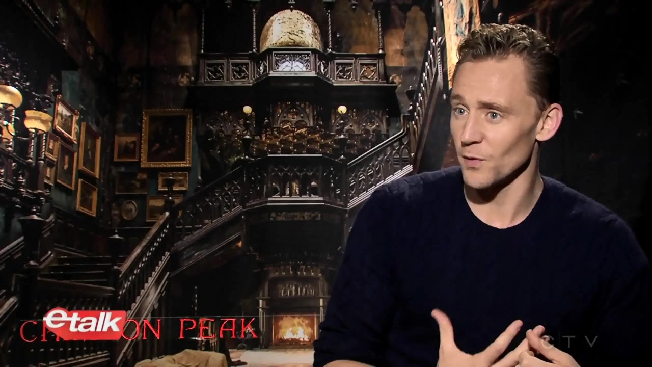 What Tom Hiddleston loved about filming in northern Ontario -  Crimson Peak Interview -  etalk