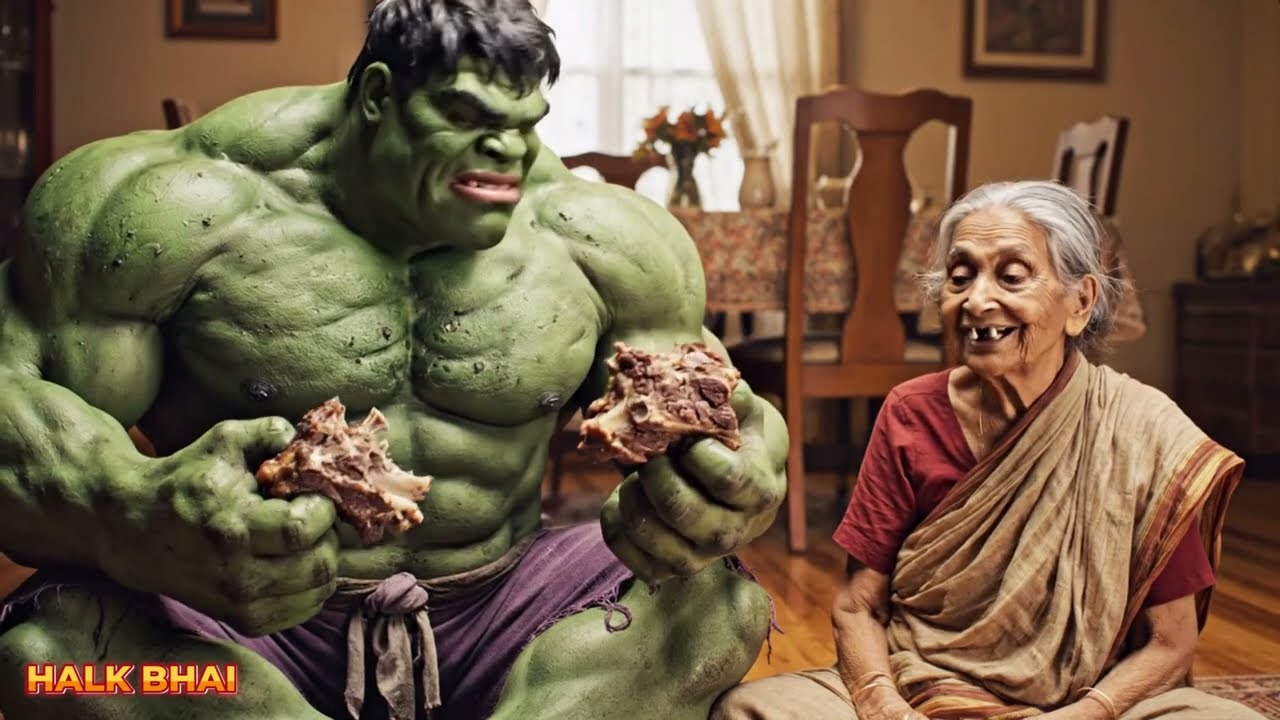 বিয়ে বাড়িতে হাল্কের তান্ডব! দাদি বনাম হাল্ক | Hulk এর সব মজার কমেডি ভিডিও 😂 Funny Hulka Video