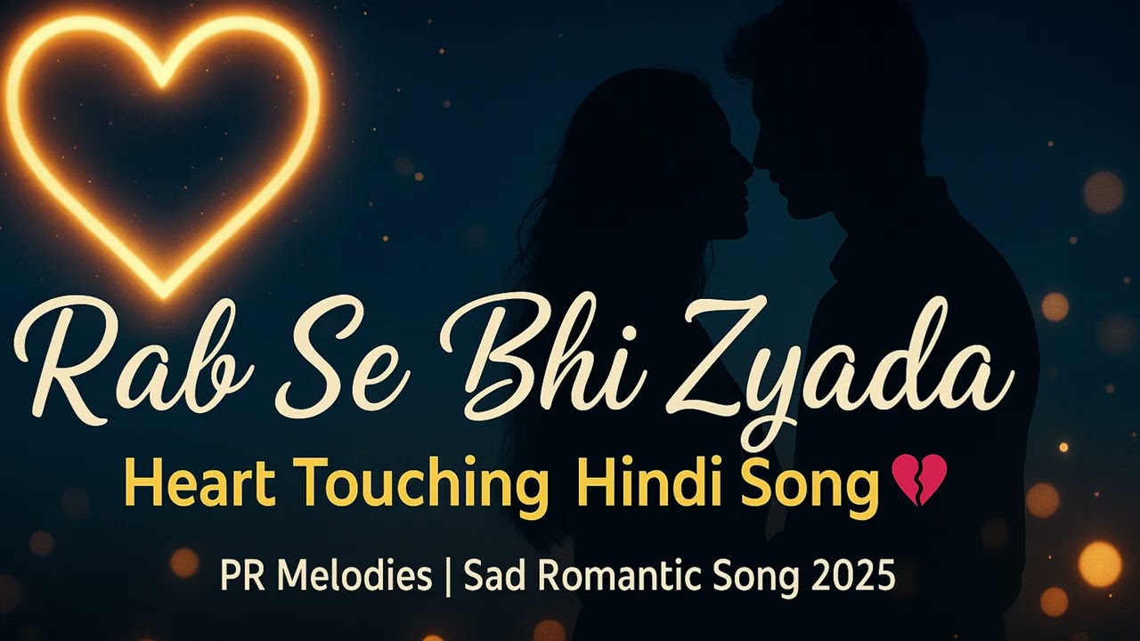Rab Se Bhi Zyada 💔 | Heart Touching Hindi Song | PR Melodies | Sad Romantic Song 2025
