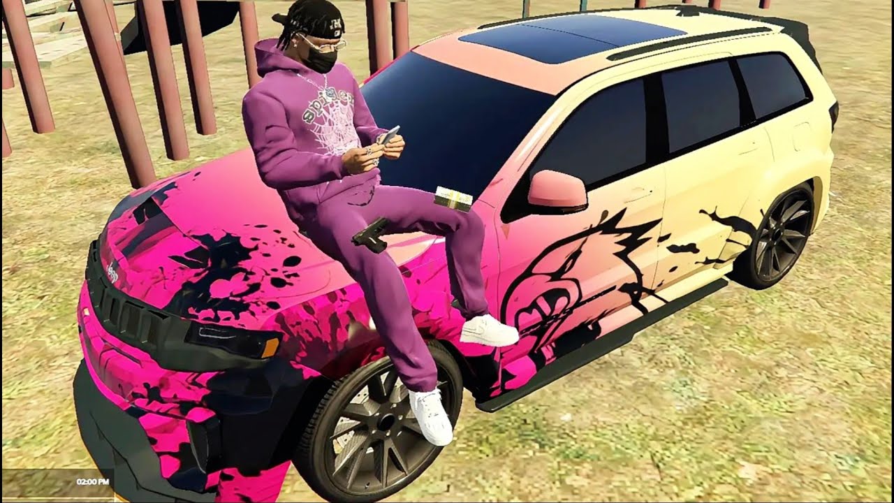 Spinning Blocks in my 1000HP Trackhawk GTA 5 RP!