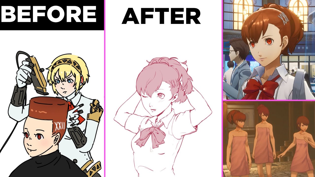 Persona 3 Reload - (FeMC Mod) 2.0 Hair, Face, UI and Event Update