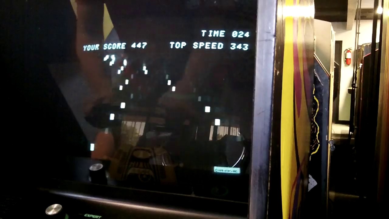 (Arcade) Night Driver - World Record By Matt Walters, 1243