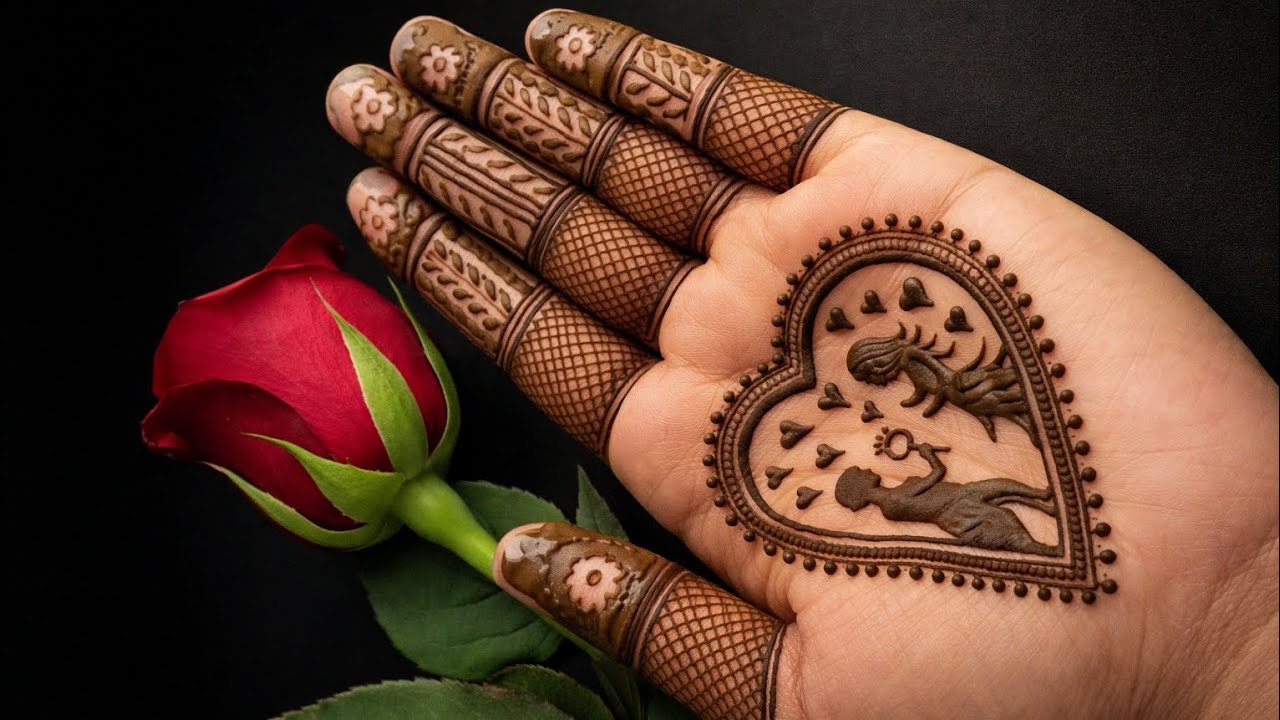CUTE MEHNDI DESIGNS ❤️
