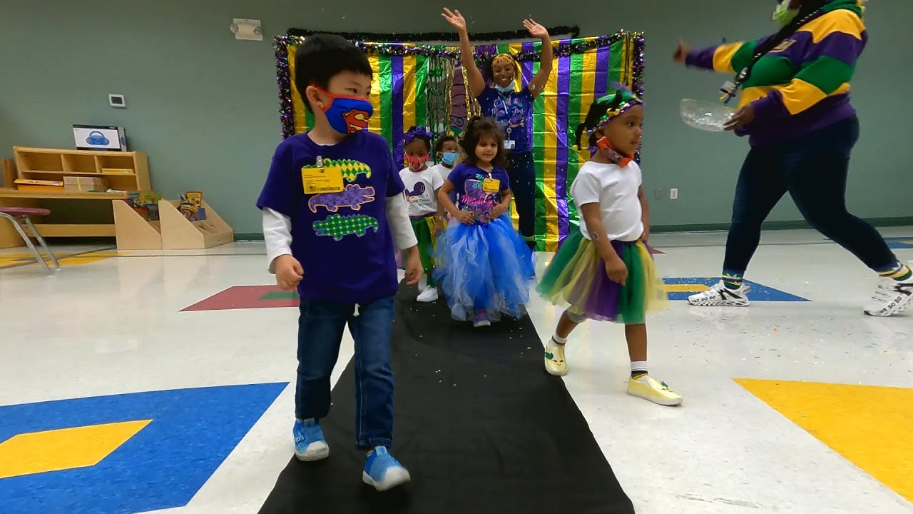 Head Start Mardi Gras Fashion Show