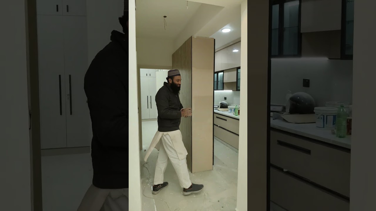 main door front design modular kitchen home interior