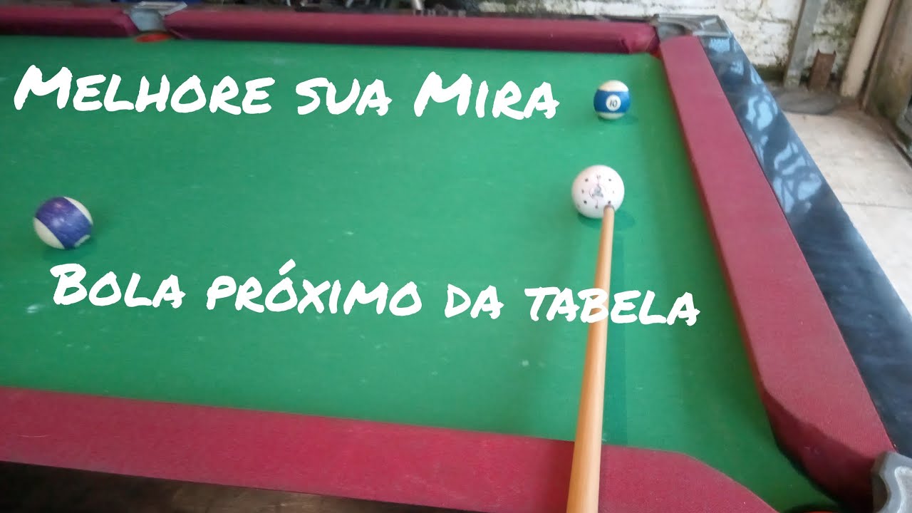 Dica de Matar 💪,bola 🎱 5cm da tabela.