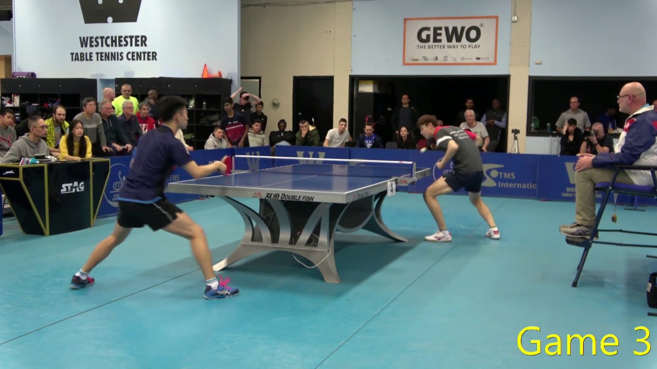 Westchester Table Tennis Center January 2020 Open Singles Final  - Sheng Xi vs Kai Zhang