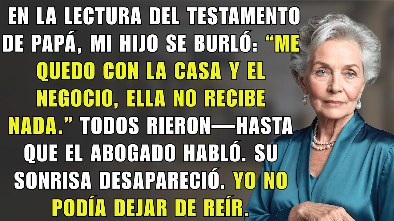 Mi Hijo Se Burló De Mi Herencia: 'Tendré La Casa Y El Negocio De Papá'...Hasta Que El Abogado Habló