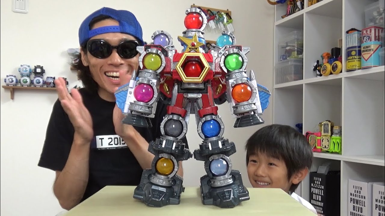 じっくり変形!!【宇宙戦隊キュウレンジャー】ギガントホウオーをキュータマジンに変形合体させるぞ!!