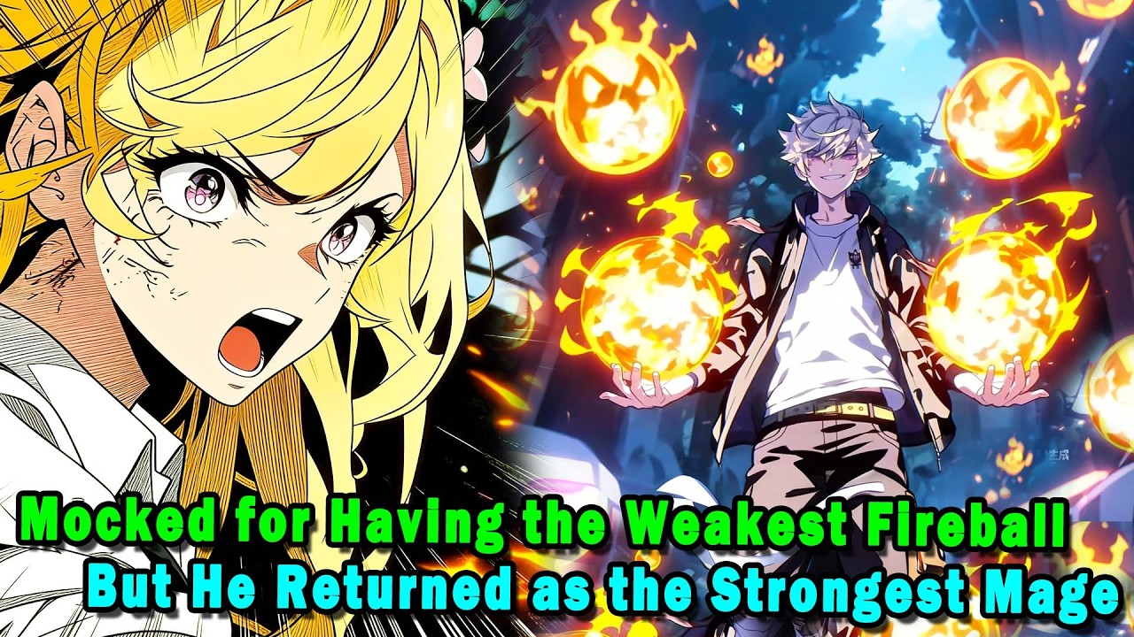 Mocked for Awakening the Weakest Fire Magic But Returned as the Strongest Mage! #anime #Manga