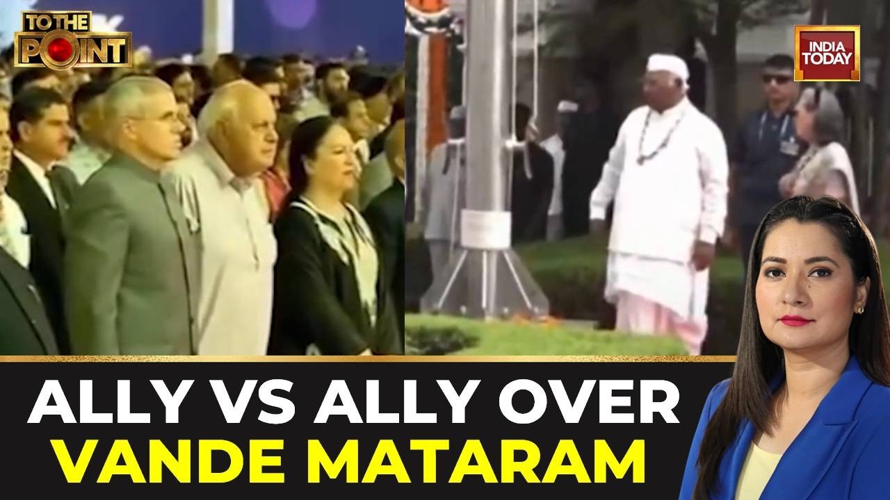 Congress vs. NC: Vande Mataram Row Sparks Opposition Rift as Allies Clash Over Full Song Rendition