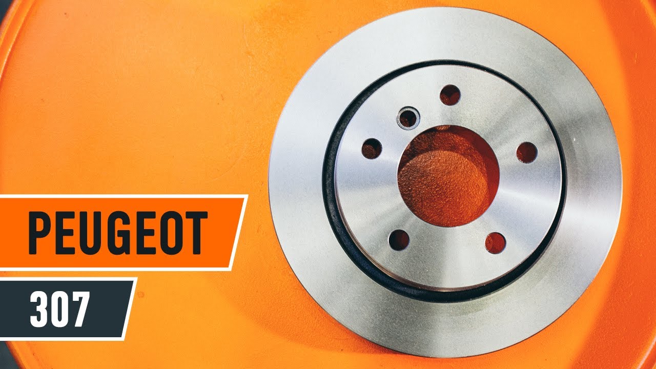 Cómo cambiar los discos y pastillas de freno delanteras en PEUGEOT 307 [INSTRUCCIÓN]